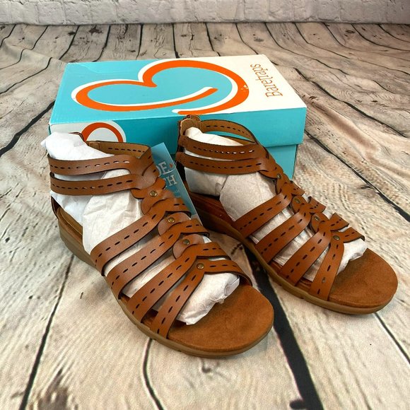 BareTraps Brown Kaiser Women Sandals - Picture 1 of 8